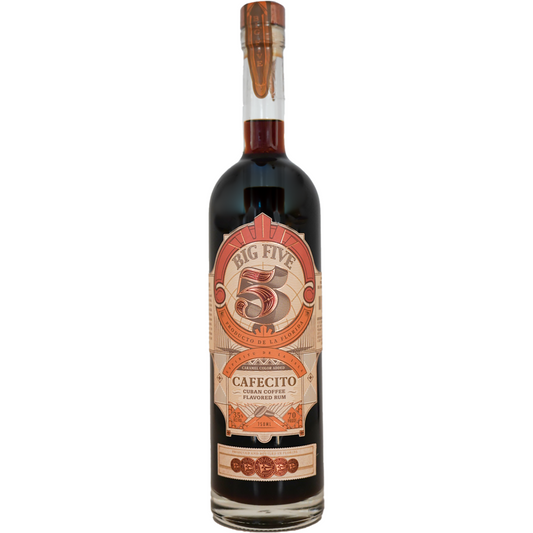 Big Five Cafecito Cuban Coffee Rum